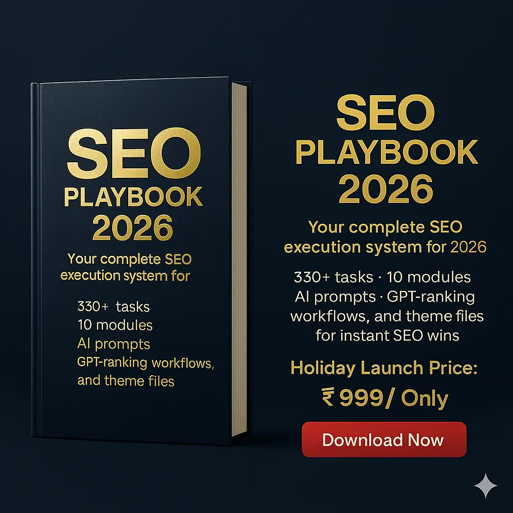 The SEO Founder’s Playbook — Scale Organic Growth Like a Pro AdigitalFit