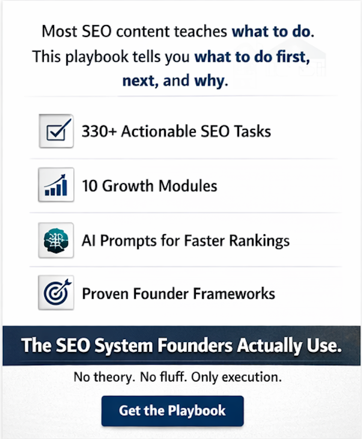 ORGANIC GROWTH DECODED: The SEO Founder’s Playbook — Scale Organic Growth Like a Pro AdigitalFit